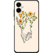 Чохол BoxFace Samsung Galaxy A07s (A077) Flower Hands