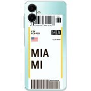 Прозорий чохол BoxFace Samsung Galaxy A07s (A077) Ticket Miami