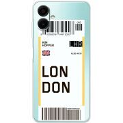 Прозорий чохол BoxFace Samsung Galaxy A07s (A077) Ticket London