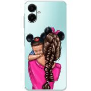 Прозорий чохол BoxFace Samsung Galaxy A07s (A077) Mouse Mommy