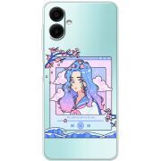 Прозорий чохол BoxFace Samsung Galaxy A07s (A077) The Sakuras Will Cry For You
