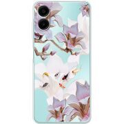Прозорий чохол BoxFace Samsung Galaxy A07s (A077) Chinese Magnolia