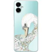 Прозорий чохол BoxFace Samsung Galaxy A07s (A077) Swan