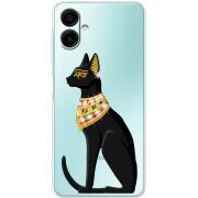 Чохол зі стразами Samsung Galaxy A07s (A077) Egipet Cat