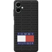 Чорний чохол BoxFace Samsung Galaxy A07s (A077) Tommy Print