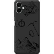 Чорний чохол BoxFace Samsung Galaxy A07s (A077) Mountains