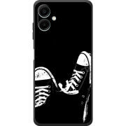 Чохол BoxFace Samsung Galaxy A08 (A085) Black Sneakers