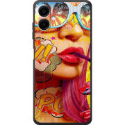 Чохол BoxFace Samsung Galaxy A08 (A085) Yellow Girl Pop Art