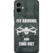 Чохол BoxFace Samsung Galaxy A08 (A085) Дрон Fly Around