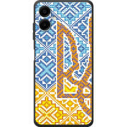Чохол BoxFace Samsung Galaxy A08 (A085) Тризуб Вишивка
