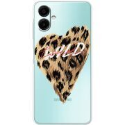Прозорий чохол BoxFace Samsung Galaxy A08 (A085) Wild Love