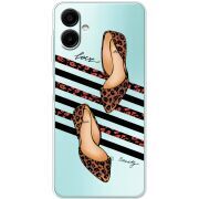 Прозорий чохол BoxFace Samsung Galaxy A08 (A085) Love Beauty
