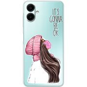 Прозорий чохол BoxFace Samsung Galaxy A08 (A085) It's Gonna Be OK
