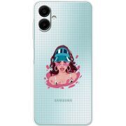 Прозорий чохол BoxFace Samsung Galaxy A08 (A085) Selena Gomez
