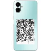 Прозорий чохол BoxFace Samsung Galaxy A08 (A085) Blah Blah
