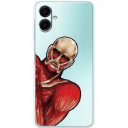 Прозорий чохол BoxFace Samsung Galaxy A08 (A085) Титан
