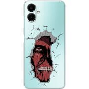 Прозорий чохол BoxFace Samsung Galaxy A08 (A085) Нападение Титана