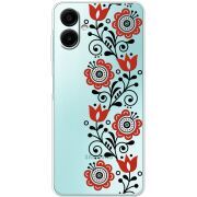 Прозорий чохол BoxFace Samsung Galaxy A08 (A085) Ethno Ornament
