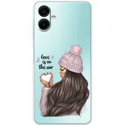 Прозорий чохол BoxFace Samsung Galaxy A08 (A085) love is in the air