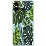 Прозорий чохол BoxFace Samsung Galaxy A08 (A085) Palm Tree