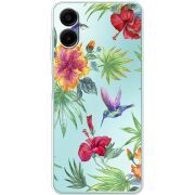 Прозорий чохол BoxFace Samsung Galaxy A08 (A085) Tropical