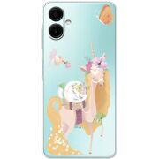 Прозорий чохол BoxFace Samsung Galaxy A08 (A085) Uni Blonde