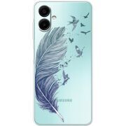 Прозорий чохол BoxFace Samsung Galaxy A08 (A085) Feather