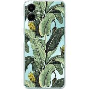 Прозорий чохол BoxFace Samsung Galaxy A08 (A085) Banana Leaves