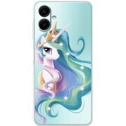Чохол зі стразами Samsung Galaxy A08 (A085) Unicorn Queen