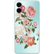 Чохол зі стразами Samsung Galaxy A08 (A085) Love