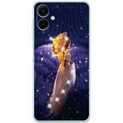 Чохол зі стразами Samsung Galaxy A08 (A085) Girl with Umbrella