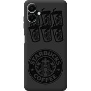 Чорний чохол BoxFace Samsung Galaxy A08 (A085) Black Coffee