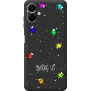 Чорний чохол BoxFace Samsung Galaxy A08 (A085) Among Us Invisible