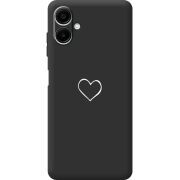 Чорний чохол BoxFace Samsung Galaxy A08 (A085) My Heart