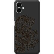 Чорний чохол BoxFace Samsung Galaxy A08 (A085) Chinese Dragon
