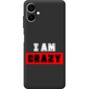 Чорний чохол BoxFace Samsung Galaxy A08 (A085) I'm Crazy