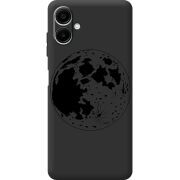 Чорний чохол BoxFace Samsung Galaxy A08 (A085) Planet