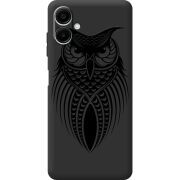 Чорний чохол BoxFace Samsung Galaxy A08 (A085) Owl