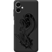 Чорний чохол BoxFace Samsung Galaxy A08 (A085) Snake