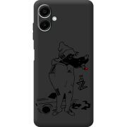 Чорний чохол BoxFace Samsung Galaxy A08 (A085) 