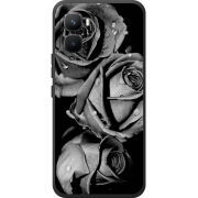 Чохол BoxFace Infinix GT 50 Pro Black and White Roses