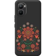 Чорний чохол BoxFace Infinix GT 50 Pro Ukrainian Ornament