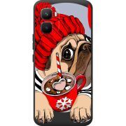 Прозорий чохол BoxFace Infinix GT 50 Pro Winter Puggy