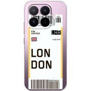 Прозорий чохол BoxFace Xiaomi 17T Ticket London