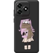 Прозрачный чехол BoxFace Honor X5c Plus Winter Morning Girl