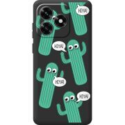 Прозрачный чехол BoxFace Honor X5c Plus с 3D-глазками HIYA