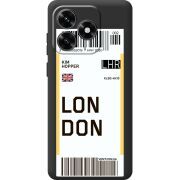 Прозрачный чехол BoxFace Honor X5c Plus Ticket London