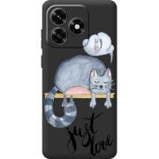 Прозрачный чехол BoxFace Honor X5c Plus Just Love