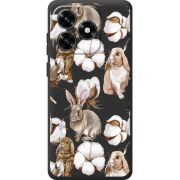 Прозрачный чехол BoxFace Honor X5c Plus Cotton and Rabbits