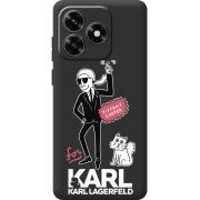 Черный чехол BoxFace Honor X5c Plus For Karl